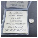 Habbari Emirate Abbasid Caliphate Silver Damma