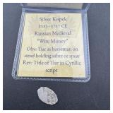 Russian Silver Kopek