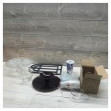 Glassware, Cake Stands & Kitchen Miscellaneous Lot