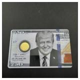 2026 Liberia Trump 250th Anniversary Gold Coin