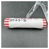 2025-d Lincoln Cent Roll Bu