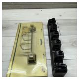 Bathroom Hook Rack Lot (qty 2)