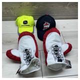 John Deere Hat & Boxing Mitts Lot