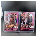 Anthony Edwards Pink Cracked Ice Prizm Rookie Bask