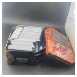 500 Count Pokemon Card Lot With Storage Box