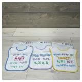 Funny Baby Bib Lot