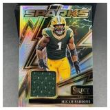 Micah Parsons Select Sparks Patch Card #31/149