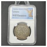 1964-mo Mexico Peso Ngc Genuine