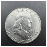 1953 Franklin Silver Half Dollar