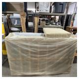 Antique Full Size Bed Frame W/ Bed