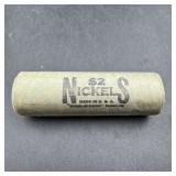 Vintage $2 Nickel Roll Lot W/ Better Ends