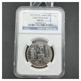 2011-d U.s. Army Commemorative Silver Half Dollar