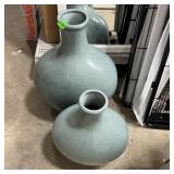Decorative Ceramic Vase Set (2 Pcs)