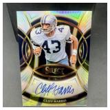 Cliff Harris 2025 Select Autograph Football Card