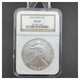 2006 American Silver Eagle Ngc Ms69