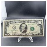 1995 $10 Federal Reserve Note - Crisp Unc