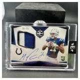 Michael Pittman Jr Rookie Patch Autograph Purple 6