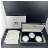 American Eagle 20th Anniversary Silver Coin Set (3