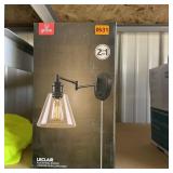 Globe Leclair Plug-in Wall Sconce