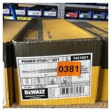 Box of (10) DeWalt Power-Stud+ SD1 3/4" x 12" Se