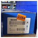 Box of (25) HNS 1/2" x 4" Hex Nut Sleeve Anchors