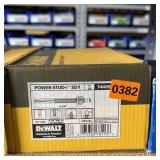 Box of (20) DeWalt Power-Stud+ SD1 3/4" x 4-1/4"