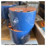 (2) Rolls Am600 Vinyl Tape, 3 In X 108 Ft, Blue