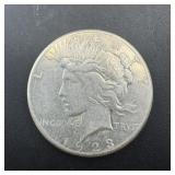 1923-s Peace Silver Dollar