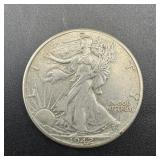 1942 Walking Liberty Silver Half Dollar