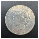 1923-s Peace Silver Dollar