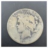 1927-s Peace Silver Dollar - Key Date
