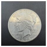 1922 Peace Silver Dollar