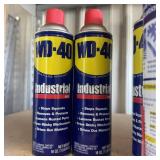 Lot Of (2) Wd-40 Industrial 16 Oz Spray Cans