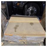 Lot Of 6 Chipboard Shelves - 24 X 48 X 1/2 In