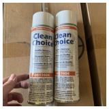 Lot Of (2) Clean Choice Graffiti Remover 15 Oz Spr