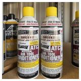 Lot Of (2) Air Tool Conditioner 11 Oz Spray Cans