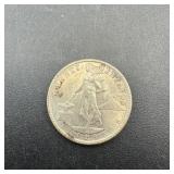 1944-d Philippines 50 Centavos Silver Coin