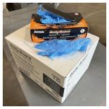 Case Of 1,000 Blue Nitrile Disposable Gloves - Lar