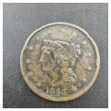 1843 Large Cent