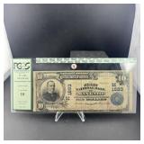 1902 $10 National Bank Note Mankato Mn (pcgs)