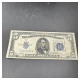 1934-d $5 Silver Certificate