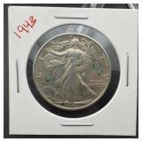1943 Walking Liberty Silver Half Dollar