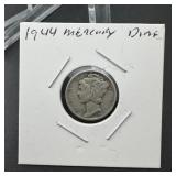 1944 Mercury Silver Dime