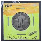 1919 Standing Liberty Quarter