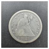 1875-s Twenty Cent Piece - Key Date