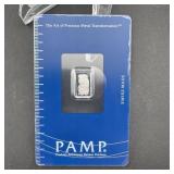 1 Gram Palladium Bar