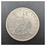 1877-s Trade Silver Dollar