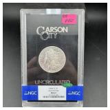 1884-cc Gsa Hoard Morgan Silver Dollar Ms63