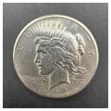 1921-P Peace Silver Dollar
