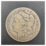 1895-S Morgan Silver Dollar